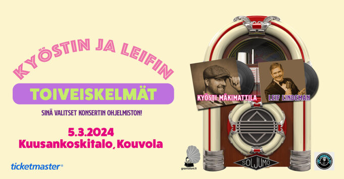 Kyöstin ja Leifin Toiveiskelmät -konsertti